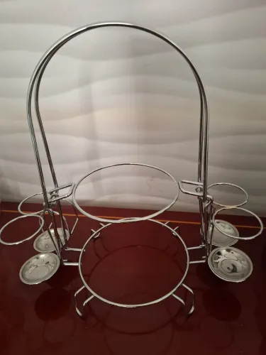 Lindo Suporte para PRATOS e TALHERES. Ocasião; Luxo e descontraído como buffet.