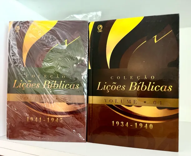 Coleção Lições Bíblicas Vol. 1, 2 e 3 CPAD
