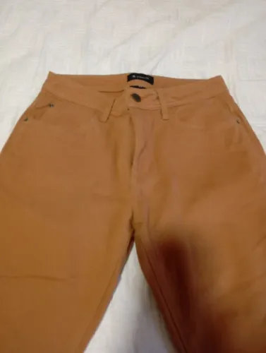 Calça Dudalina Marrom #40 Slim