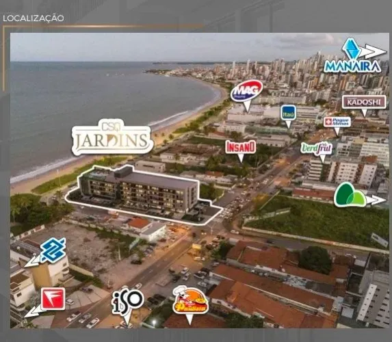 OPORTUNIDADE BEIRA-MAR R$ 1.120.000,00  Ap. Duas suítes, vista permanente mar (lateral)