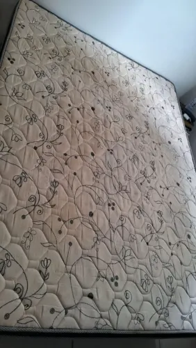 Cama box + Colchão Ortobom 