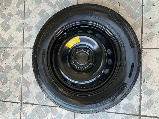 Estepe fino (roda e pneu) aro 16 - 5x114,3 furação