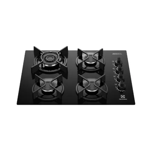 Cooktop NOVO Electrolux 4 Bocas Tripla Chama KE4GC Bivolt Lacrado c/ NF