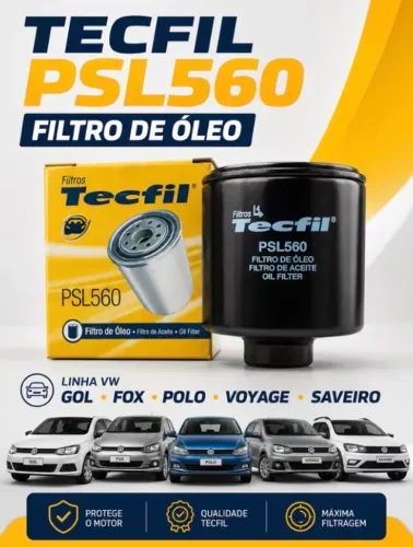 Filtro Óleo Tecfil PSL560 