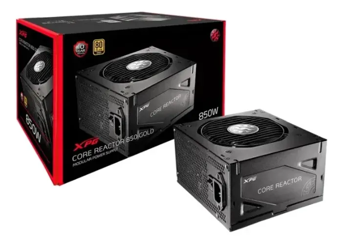 Fonte De Alimentação para PC Core Reactor 850w - 80 Plus Gold