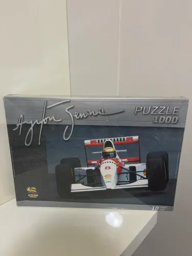 Quebra Cabeça Ayrton Senna Original Lacrado Raridade