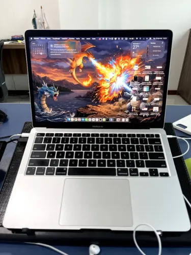 Macbook Air M1 256gb 8gb de RAM - Aceito Troca, Estado de novo