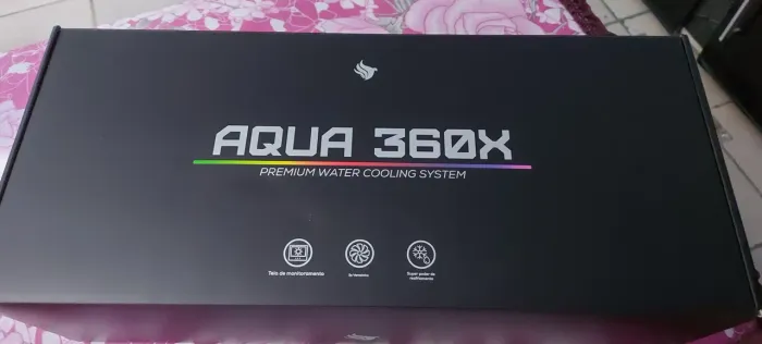 Watercooler novo não cabe no meu gabinete