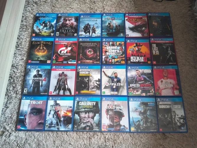 Vende-se jogos de ps4 e ps5