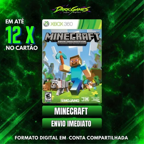 Jogo original Minecraft Xbox 360