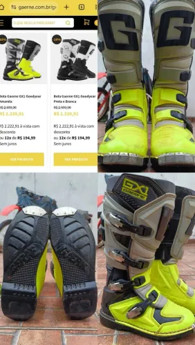 Bota moto Cross/enduro GAERNE GX1