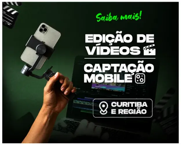 Captação Mobile de Vídeo / Edição de Vídeos Profissional / Filmagem Mobile e Storymaker