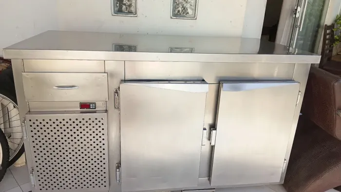 Refrigerador industrial inox/ de 5.500 4x no cartão sem acréscimo
