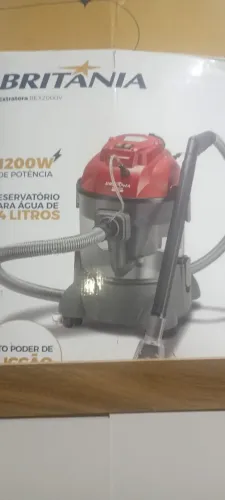 Kit higienização, extratora profissional Britânia+produtos vonix