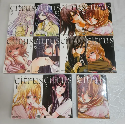 Mangá Citrus Completo Vol. 1-10