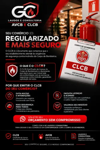 LAUDO CLCB - CERTIFICADO DE LICENSA DO CORPO DE BOMBEIROS