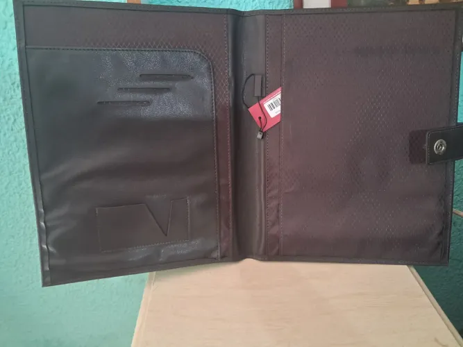 Pasta ... fichario...necessaire 100% couro