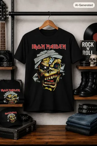 Camiseta Rock Iron Maiden