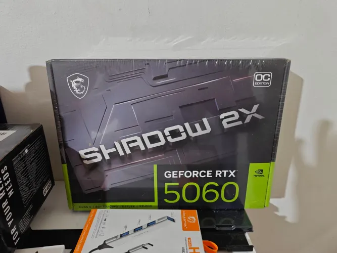 Placa de vídeo Rtx 5060 8gb msi shadow 2x lacrada