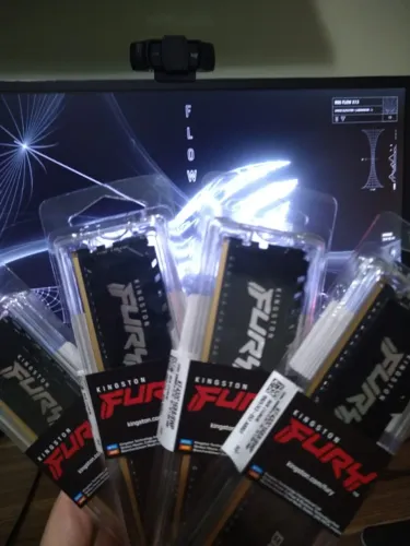 Memórias DDR4 32GB 4x 8GB 3200Mhz Kingston