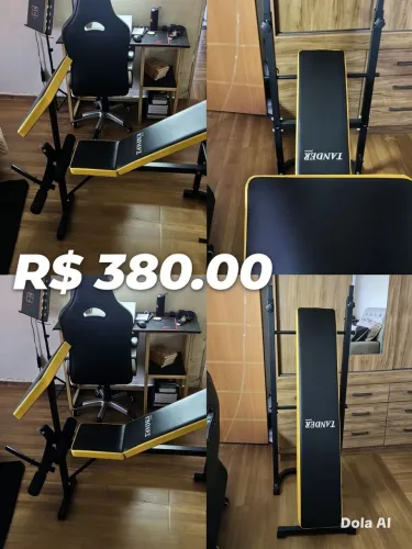 Banco de academia completo para domicílio 