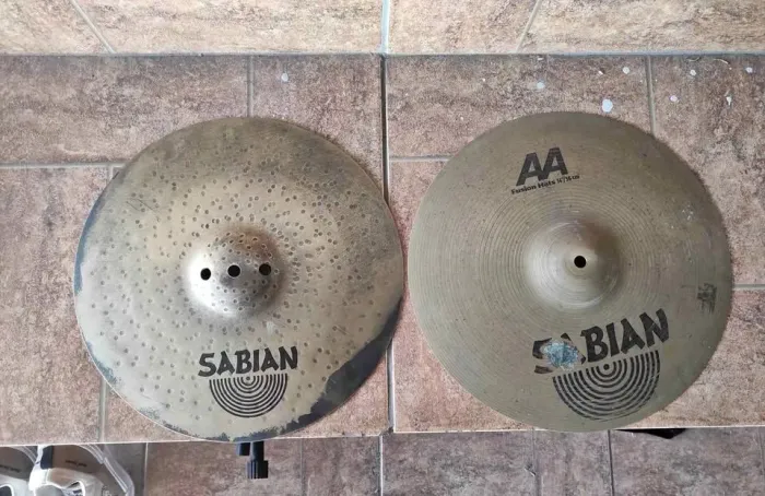 Pratos fusion hats 14/36 AA Sabian - Chimbal