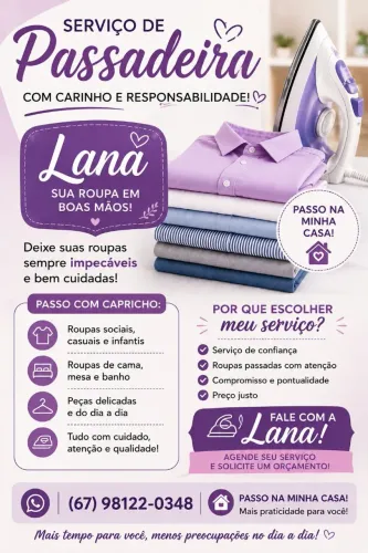 Serviço de Passadeira