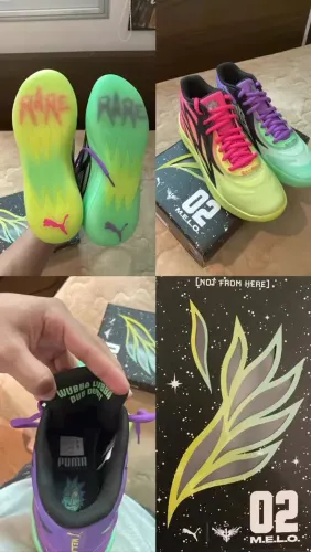 Tênis de basquete !ORIGINAL! Exclusivo Puma Rick and Morty x MB.02 Adventures LaMelo Ball