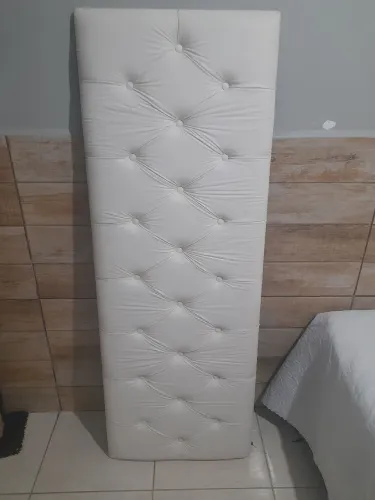Cabeceira de Cama Branca