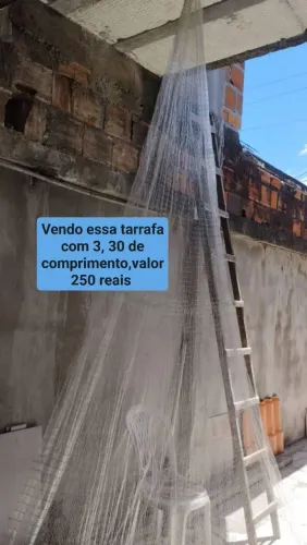 Tarrafa, com 3, 30 de comprimento 