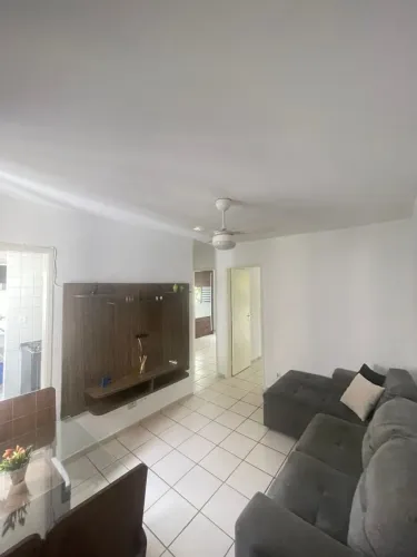 Alugo apartamento praia Grande, Vila Sonia, 2 quartos, ar condicionado, garagem, mobiliado