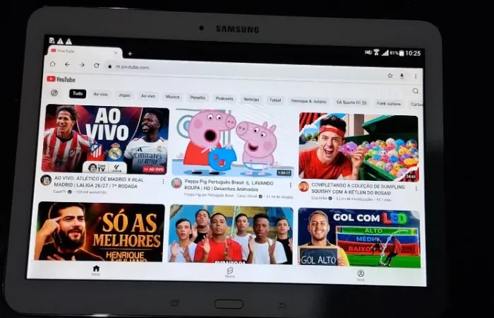 O Samsung Galaxy Tab 4 10.1