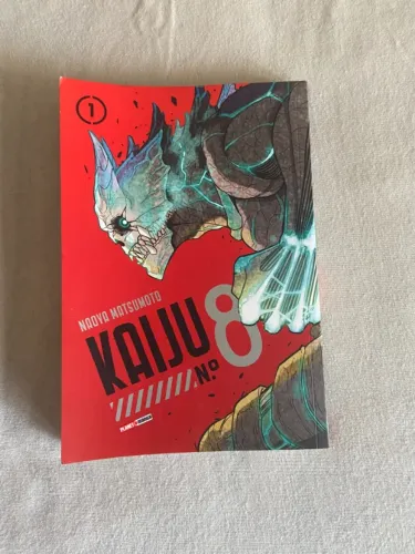 Mangá Kaiju no. 8 volume 1 seminovo