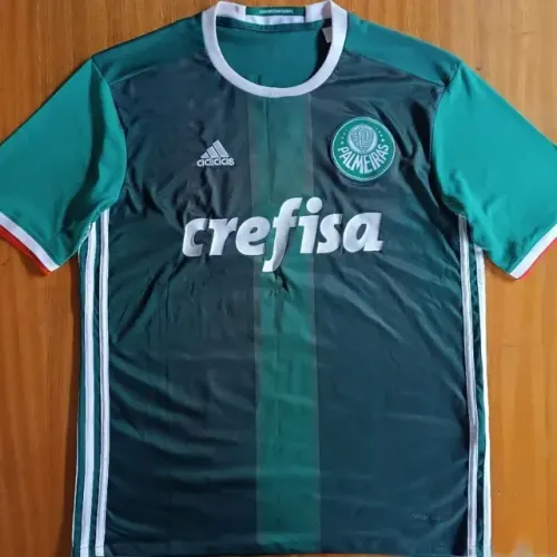 Camisa 2016 Palmeiras Adidas Verde Tamanho M