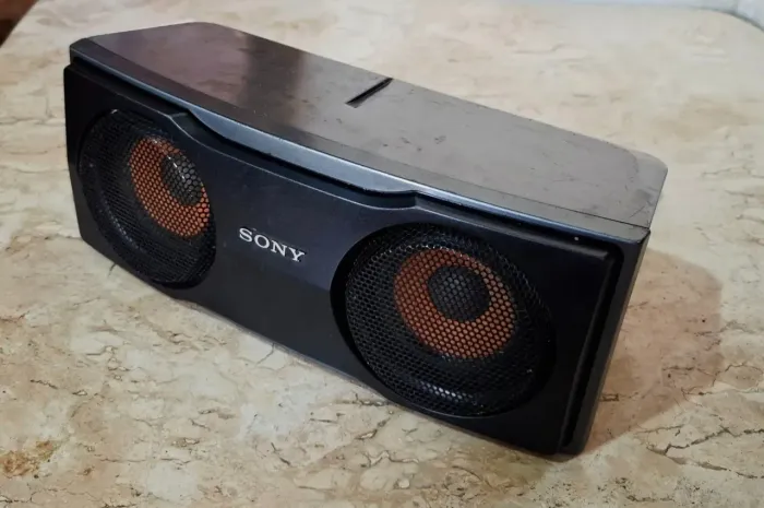 CAIXA ACÚSTICA CENTRAL SONY ZX80D | MOD. SS-CT100 80W :)