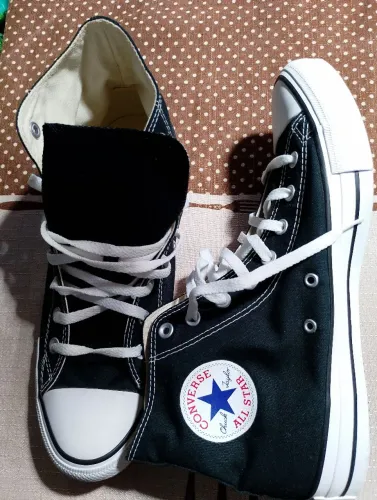 ALL Star cano longo, preto, 43/44, converse. Novo. 