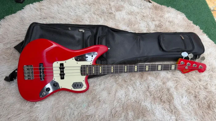 Fender Jaguar Bass 2008 Japan - Hot Rod Red - 4 Cordas