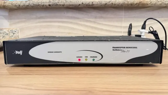 Transceptor VHF Monocanal Eteij Netvoicer Slim-2.5 (Para Restauração)