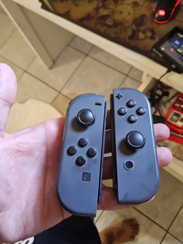 Joycons cinza original Nintendo Switch