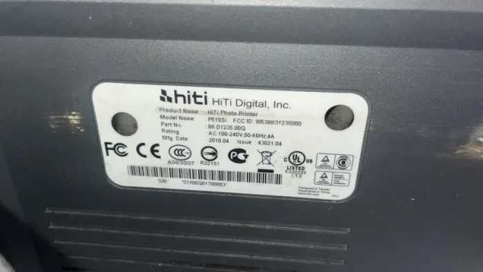 Impressora de fotos Hiti P510s usada