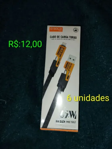 Cabos novos e lacrados!