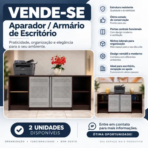 2 Aparador/Armário de escritório