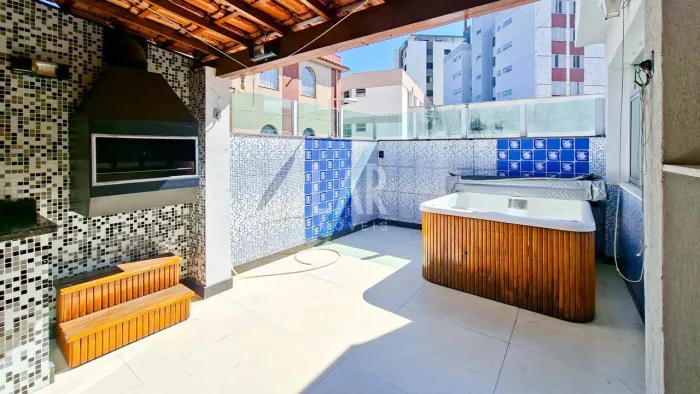 Cobertura à venda, 4 quartos, 1 suíte, 2 vagas, Graça - Belo Horizonte/MG