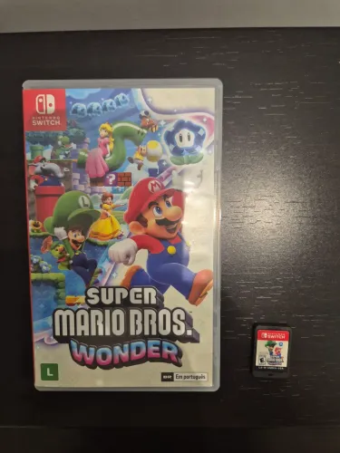Mario Wonder Switch (Mario broca)