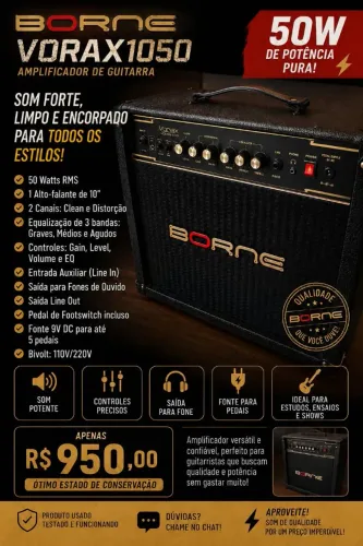 Caixa amplificada de guitarra