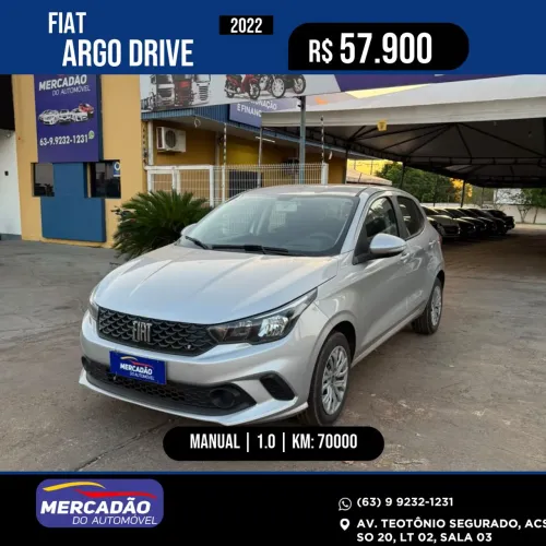 Fiat Argo Drive 1.0 6V Flex 2022