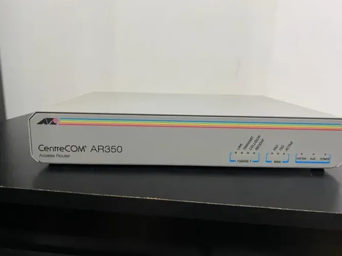 Allied Telesis CentreCOM AR350 Router Corporativo Vintage Funcionando