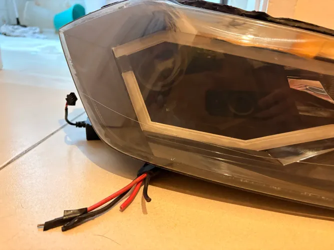 Farol polo 17/21 estilo GTS