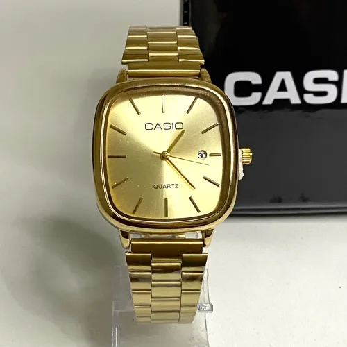 Relógio Casio vintage A138 dourado novo