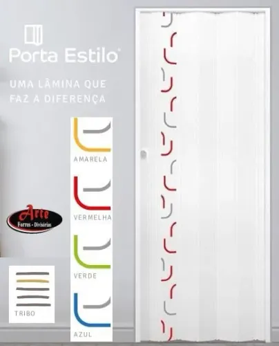 PORTA SANFONADA 060/070/080/090 Temos medidas especiais